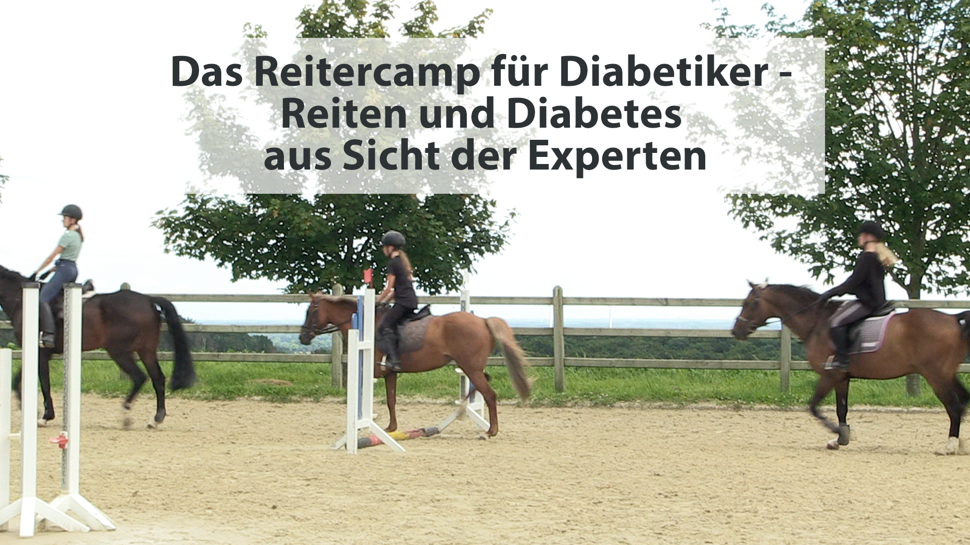 Das Reitercamp für Diabetiker – Reiten und Diabetes aus Sicht der Experten