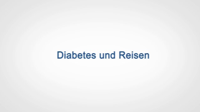 Read more about the article Diabetes und Reisen
