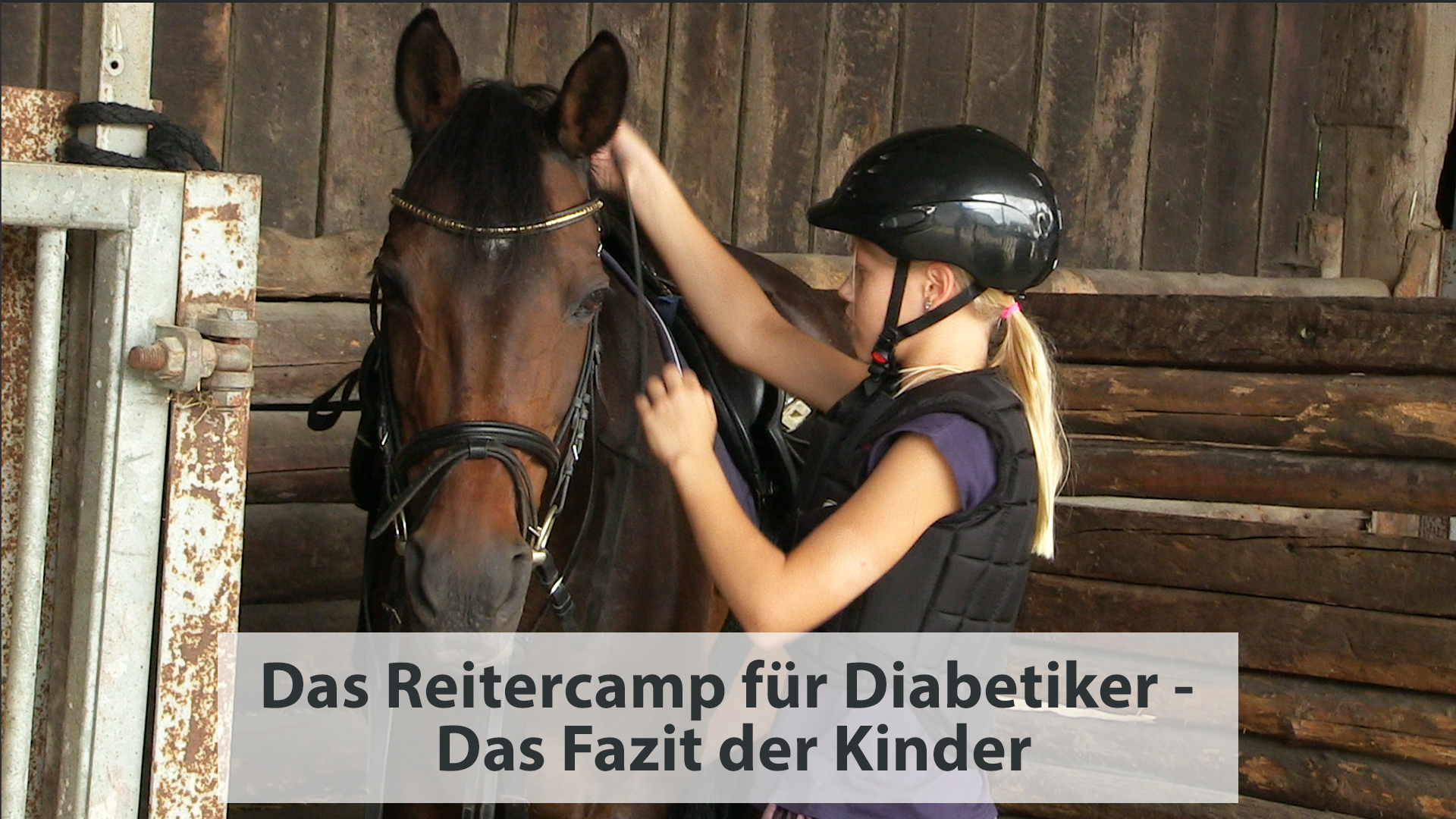 Das Reitercamp für Diabetiker – Das Fazit der Kinder