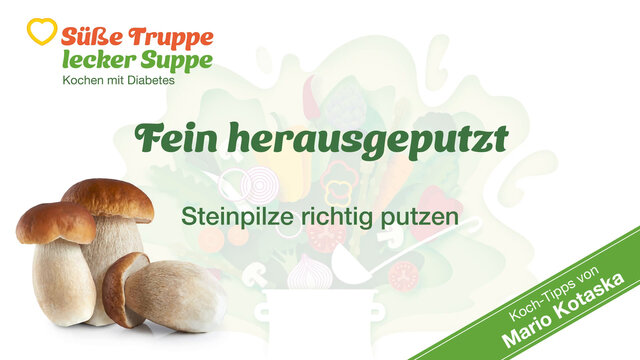 Read more about the article Fein herausgeputzt – Steinpilze richtig putzen