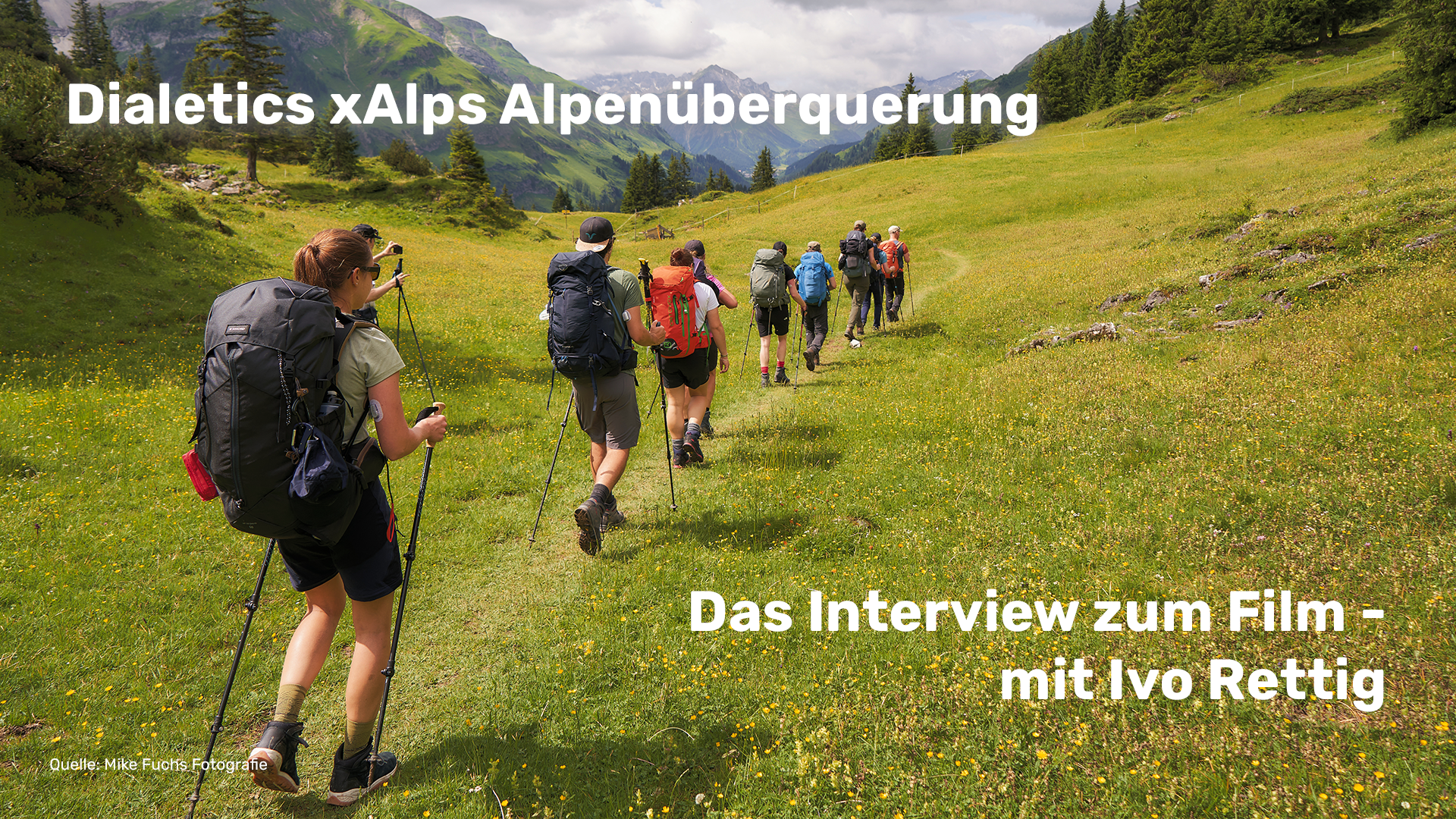Mehr über den Artikel erfahren Dialetics xAlps Alpenüberquerung – Das Interview zum Film mit Ivo Rettig
