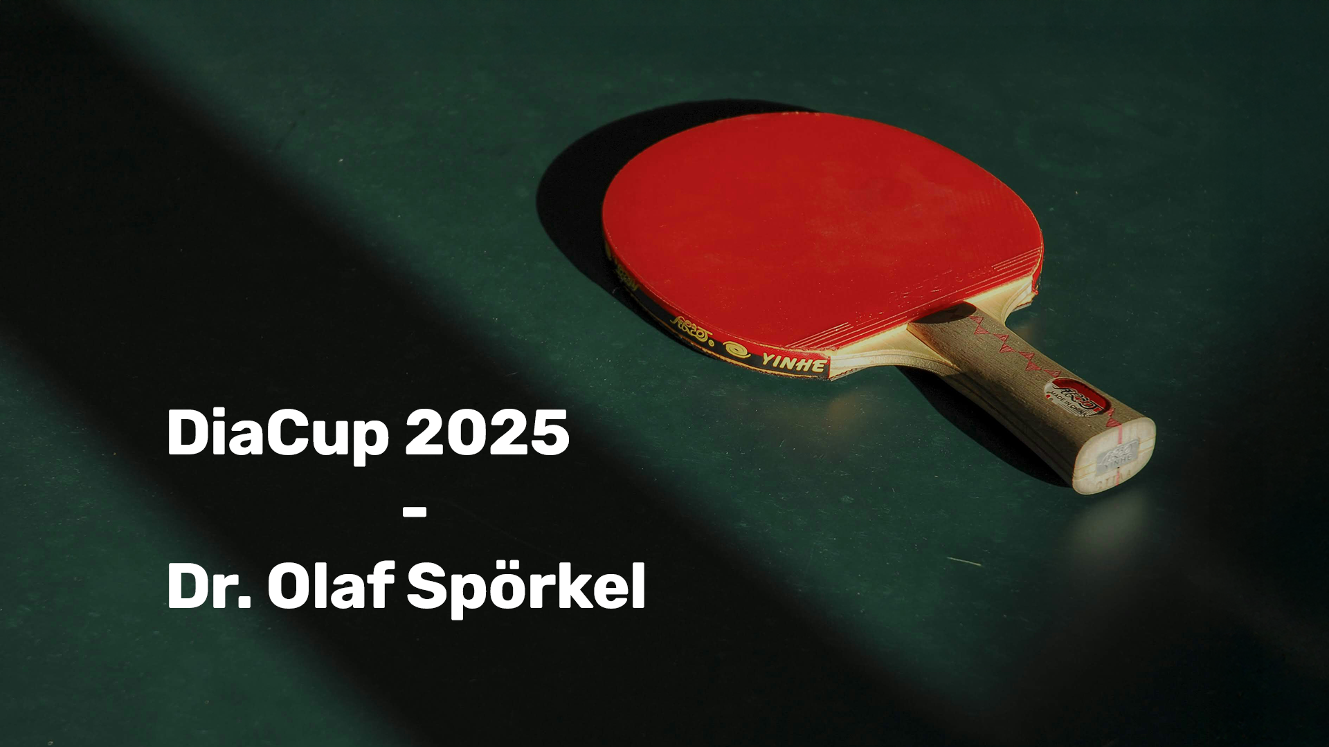 Mehr über den Artikel erfahren Der DiaCup 2025 – Dr. Olaf Spörkel